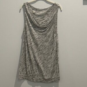 Gray Sleeveless Women's Top